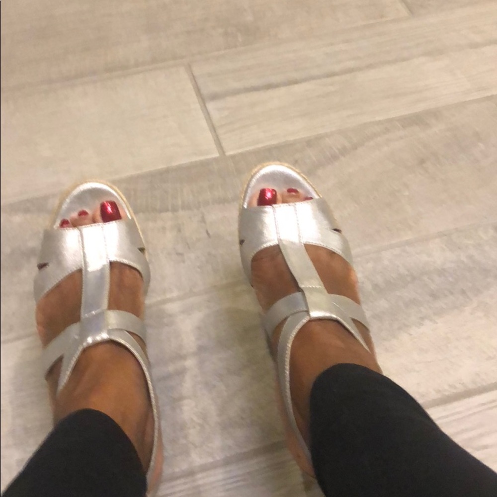Calvin Klein wedged shoes